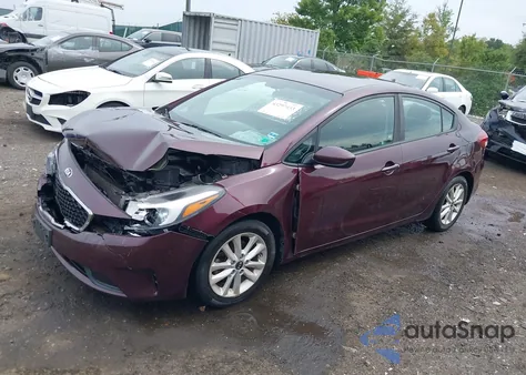 2017 Kia Forte Lx из США, поврежденный, VIN 3KPFL4A79HE049009